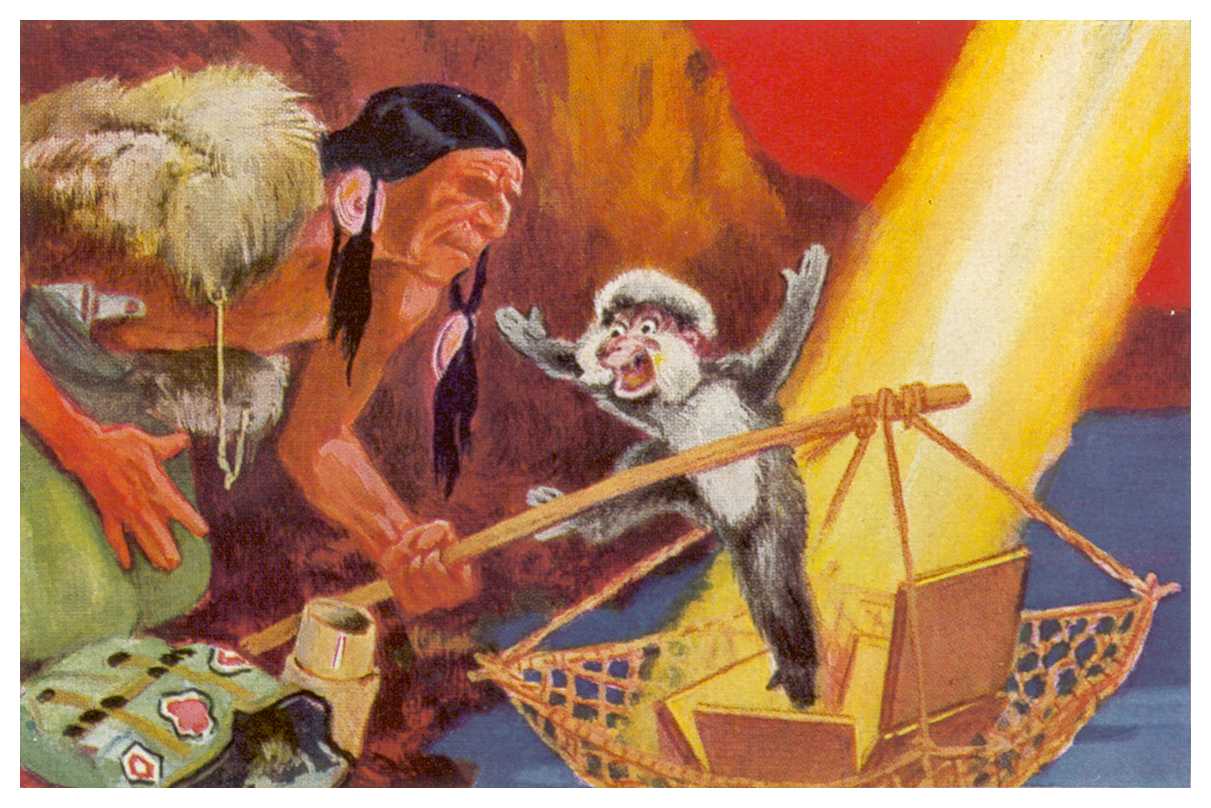 Picture 75. The Apparition of the Monkey Spirit