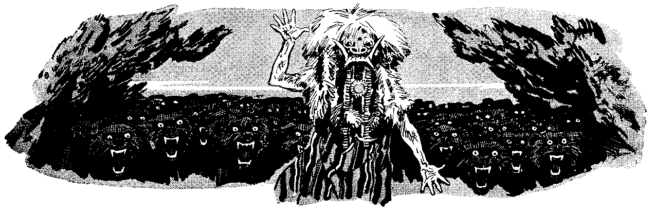 Inka-hAma mit den Wölfen