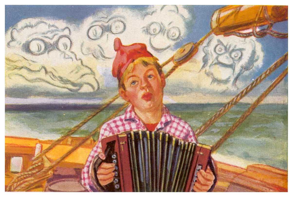 Picture 129. Ship's Boy with Accordeon
